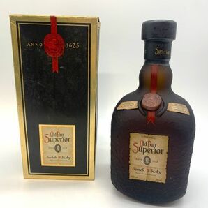 1円～【未開栓】Old Parr Superior ANNO 1635 オールドパー スーペリア スコッチウイスキー 43% 750ml 箱付きの画像1