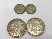 １円～ 昭和39年 東京オリンピック記念 1000円銀貨×2枚 100円銀貨×2枚 セット 総重量約49.5g 記念硬貨 東京五輪_画像2