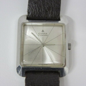 ブランド祭 時計祭 おまとめ2点 CYMA シーマ 手巻き メンズ腕時計の画像2
