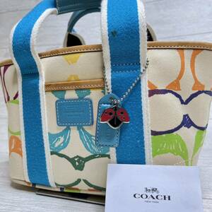 1円〜【入手困難品】コーチ COACH トートバッグ ビジネスバッグ ブリーフケース A4 2way レザー メンズ レディース キャンバスマルチカラー