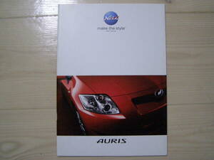 2006 год 10 месяц NZE151/154 ZRE152/154 Auris каталог Auris Brochure