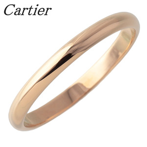 カルティエ 1895 ウェディング リング #57 幅2.4mm AU750YG 保証書(2022年) 新品仕上げ済 Cartier【16912】