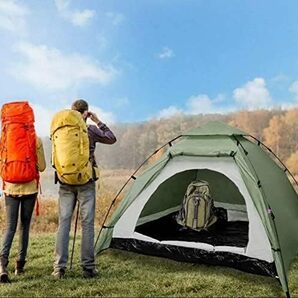 【テント】IREGRO キャンプテント ワンタッチ式 2~3人用 サンシェードテント UVカット アウトドア ワンタッチテン の画像7