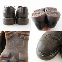 英国製 ドクターマーチン ウィングチップ シューズ レディース23cm Dr.Martens MADE IN ENGLAND 靴 d110-32-0127_画像6