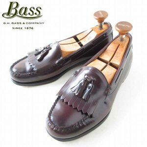 G.H.Bass&Co バス LAYTON キルト タッセル ローファー 9D 27cm バーガンディ系 ジーエイチバス IVY アメトラ D149-32-0072ZV