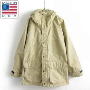 70s USA製 REI マウンテンパーカー ベージュ系 M ゴアテックス GORE-TEX マンパ アメリカ製 アメリカ古着 ビンテージ D135-18-0010XTW