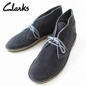 Clarks Clarks ORIGINALS замша desert boots темно-синий серия 28cm мужской обувь d136-32-0056XV