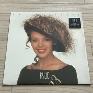 【US盤/Vinyl/12''/両面手書きDMM刻印/Geffen Records/GHS 24195/88年盤/with ハイプステッカー,Inner,Shrink残】Kylie Minogue / Kylie