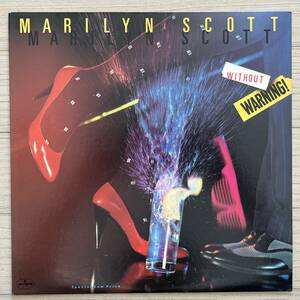 【US盤/Vinyl/12’’/Mercury/422-812 185-1 M-1/83年盤】Marilyn Scott / Without Warning! ................ //Soul,Electro,Synth-pop//