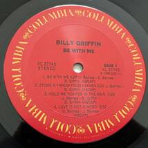 【US盤/Vinyl/12''/Columbia/FC 37745/82年盤/with Shrink残】Billy Griffin / Be With Me ......................... //Soul,Funk,Disco//_画像5