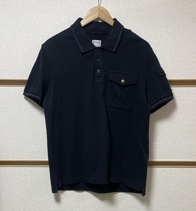 +中古品+ MONCLER GAMME BLEU MAGLIA POLO L 