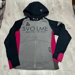 svolme スボルメ マルチカラー 　サッカー フットサル スウェットパーカー　Mサイズジャケット ジャージ SVOLME