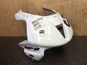 ホンダ VTR1000 SP-2 SC45 純正 アッパーカウル 社外ヘッドライトカバー A-TECH レース用 フロント SP-1 RVT1000R