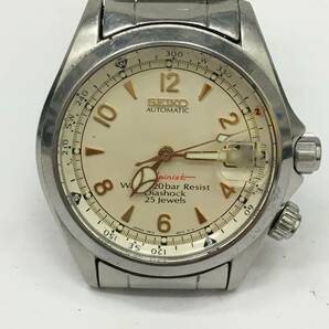 10453 SEIKO セイコー Alpinist アルピニスト 自動巻き 4S15-6000 動作品 経年保管品 中古品の画像1