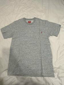 シュプリーム ポケットTシャツ Pocket Tee M 古着 supreme グレー