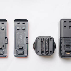 数回使用の美品 insta360 ONE R TWIN EDITION Fast Charge Hub 付属 バッテリー２個の画像3
