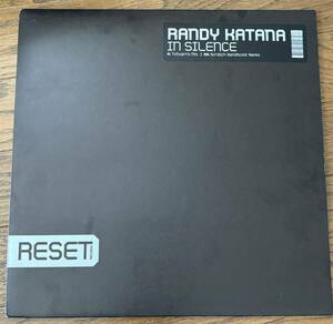 Randy Katana In Silence レコード　トランス　Reset Records RS005 trance DJ