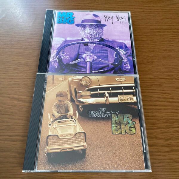 MR.BIG / Hey Man & BIG BIGGER BIGGEST アルバム2枚