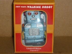 熊谷本店 CV-02T Soft Vinyl Walking Robot 青