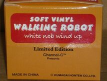 熊谷本店 CV-01S Soft Vinyl Walking Robot 青_画像3