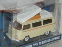 ☆1/64 GREENLIGHT CLUB V-DUB 1972 VOLKSWAGEN TYPE2 T2 WESTFALIA CAMPMOBILE クリーム_画像2