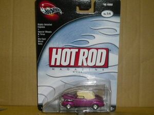 HotHweels HOTROD '40 FORD