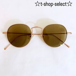 『新品』アンティークカラーサングラス ヴィンテージ メンズ レディース