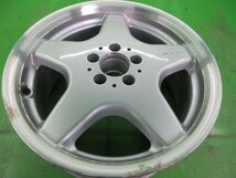 PCD112 ベンツ AMG R129純正 A1294011702 A1294012002 8.5j/+25 ハブ約67㎜ 1本 中古 SLクラス 流用スペア交換などに!_画像2