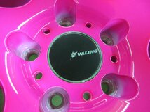 深リム!PCD114.3 ADVANTI Racing VALINO 9.5j/+12 ハブ約73㎜ 2本 中古 ドリ車 スペア交換などに!_画像8