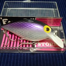 往年の名品 オールド ストーム ファッツオー パープル ラージサイズ プラケース入り！ OLD STORM Lure FatsO AF1 Purple_画像4