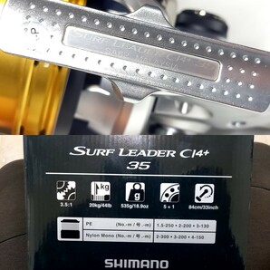 シマノ 18サーフリーダーCi4+ 35SD 標準仕様  管765DP 投げ釣りの画像10