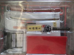 ..MONONOFUⅠ красный лаковый .. было использовано. .1 коллекция меч . японский меч фигурка 