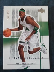 希少、レアゾロ目ナンバー　　　　　　　　　　UPPER D.E.C.K ULTIMATE COLLECTION PAUL PIERCE 