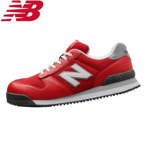 (新品) ニューバランス PL-331 ポートランド Portland レッド 27.5cm セーフティシューズ 安全靴 newbalance