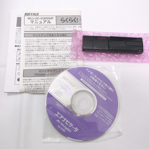 バッファロー BUFFALO USB2.0 無線LANアダプタ WLI-UC-G300HPの画像1