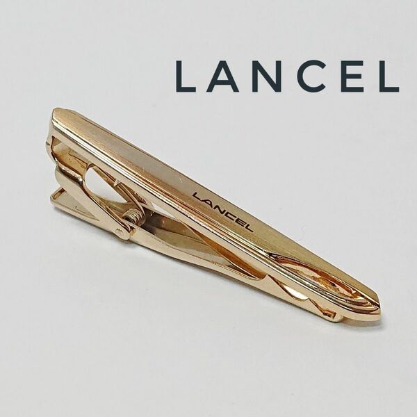 LANCEL ランセル ネクタイピン ゴールドカラー メンズ