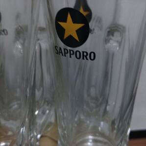 送料無料！新品未使用！サッポロビール！ビールジョッキ！400型ウイングジョッキ！6個入れの画像2