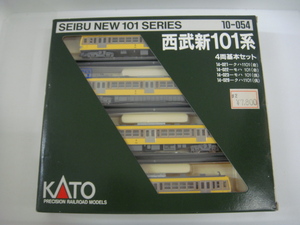 中古 現状品 KATO 10-054 西武新101系 4両 基本セット Nゲージ