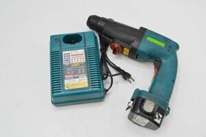 (780M 0417Y7)1円～ makita マキタ 充電式ハンマドリル 16mm HR160D 充電器付き 電動工具 【動作確認済み】