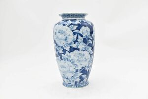 (768M 0402S8) １円～ 壺 花瓶 花器 華道具 詳細不明 陶器製 日本陶芸 日本工芸 骨董品 アンティーク レトロ