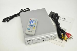 (769M 0408M24) AVOX スモールサイズ DVDプレーヤー ADS-300V リモコン付