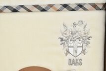 (777P 0411M30) 1円～ 未使用 DAKS ダックス ボアシーツ 140×240cm チェック イエロー 寝具_画像3