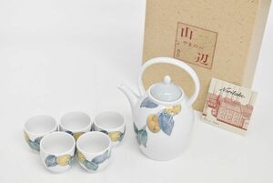 (777M 0411M24) 1円～ 未使用 乃りたけ ノリタケ 酒器揃 山辺 徳利 お猪口 5客 和食器