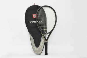 (780P 0417M20) 1円～ Wilson ウィルソン テニスラケット TRIAD トライアド 硬式 ケース付