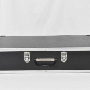 (780P 0418T8)１円～ メーカー不明 エフェクタ―ケース 楽器ケース 機材ケース ハードケース 楽器 ケースのみ ブラックの画像4