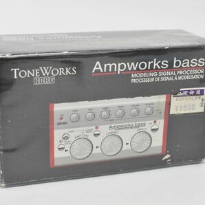 (780S 0418M30) 1円～ 未開封 KORG コルグ Ampworks bass ベースマルチエフェクター アンプシミュレーターの画像1