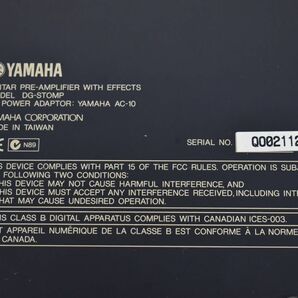 (780M 0418M14) 1円～ YAMAHA ヤマハ ギタープリアンプ マルチエフェクター DG-STOMP 音響機器 【通電のみ確認済】の画像8