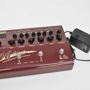 (780M 0418M14) 1円～ YAMAHA ヤマハ ギタープリアンプ マルチエフェクター DG-STOMP 音響機器 【通電のみ確認済】の画像2