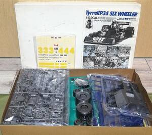TAMIYA タミヤ　古いプラモデル　未組体　タイレルP34 シックスホイーラー　1/12 ビッグスケール　昭和レトロ　レーシングカー