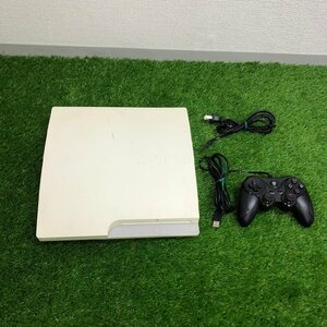 【中古品】『4-002』SONY PS3 CECH-3000A本体　PS3対応コントローラー付き